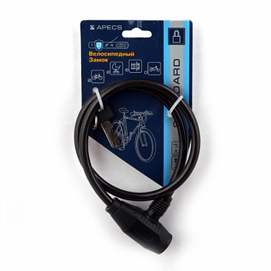 Замок велосипедный с ключами Apecs PD-81-65CM